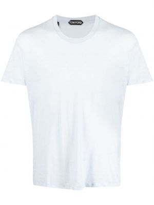 Camicia trasparente Tom Ford blu
