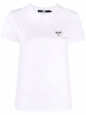 T-shirt Karl Lagerfeld vit