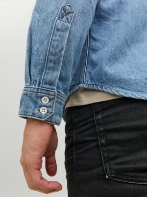 Camicia jeans Jack & Jones blu