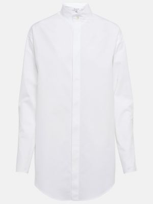 Хлопковая рубашка Alaïa белая