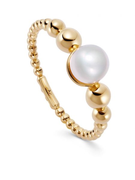 Hviezdny prsteň s perlami Astley Clarke