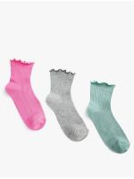 Dámske ponožky s volánmi