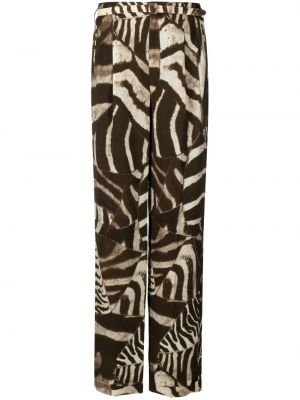 Nohavice s potlačou so vzorom zebry Ralph Lauren Collection