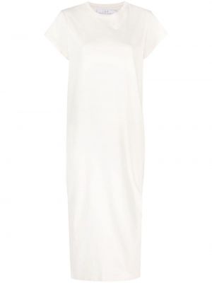Bavlněné midi šaty Iro bílé