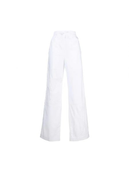 Białe spodnie sportowe Marine Serre