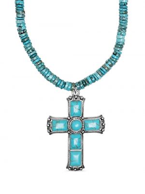 Prívesok s korálky Nialaya Jewelry modrá