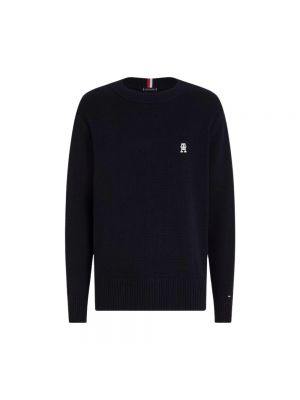 Sweter Tommy Hilfiger niebieski