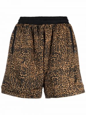 Cortaviento leopardo Adidas marrón
