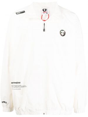 Zip lett jakke Aape By *a Bathing Ape® hvit