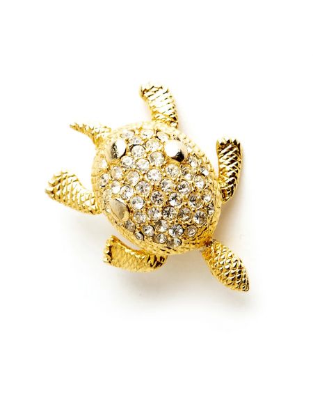 Broche Givenchy Pre-owned jaune