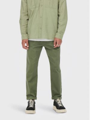 Chinos Only & Sons zelené