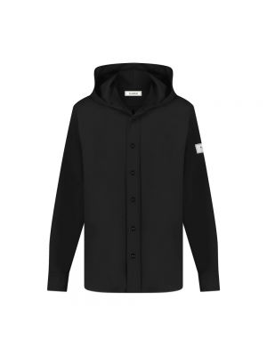 Bluza z kapturem Flaneur Homme czarna