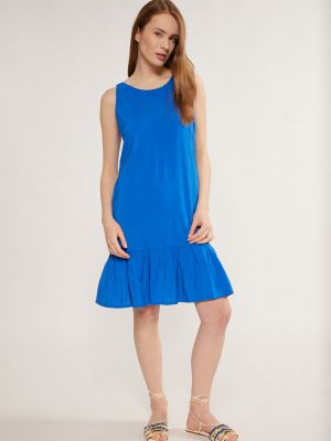 Mini šaty Monnari modrá