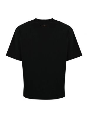 Camiseta de algodón Daniele Alessandrini negro