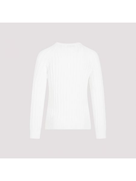 Jersey de tela jersey Brunello Cucinelli blanco