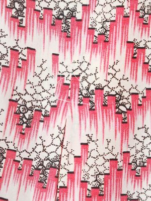 Camicetta di seta con stampa Isabel Marant rosa