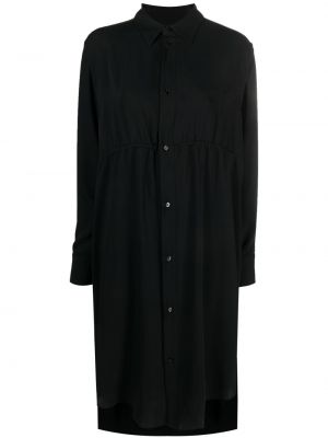 Robe chemise Mm6 Maison Margiela noir