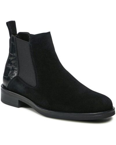 Clarks Bokacsizma Memi Top 261635254 Fekete