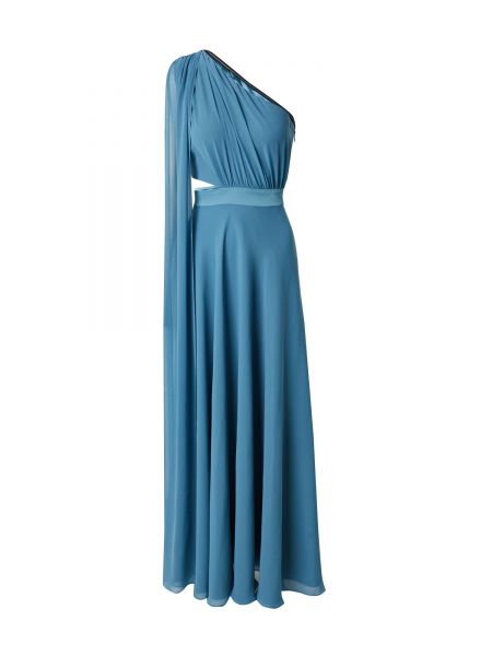 Priliehavé večerné šaty Swing modrá