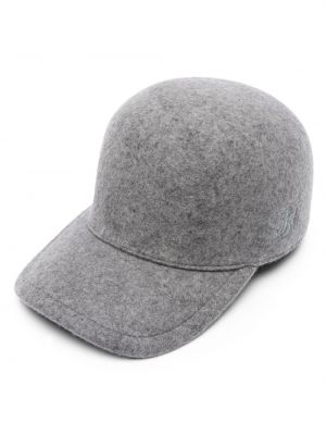 Cappello con visiera Jil Sander grigio