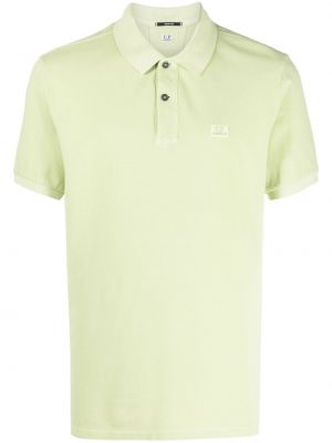 Поло тениска C.p. Company зелено