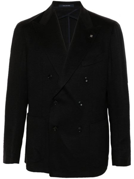 Dobbeltradet blazer Tagliatore sort