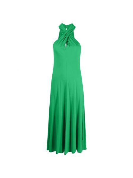 Sukienka midi Polo Ralph Lauren zielona