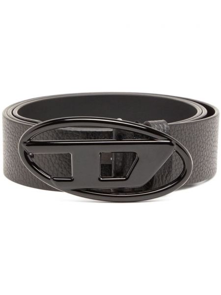 Ceinture à boucle Diesel noir