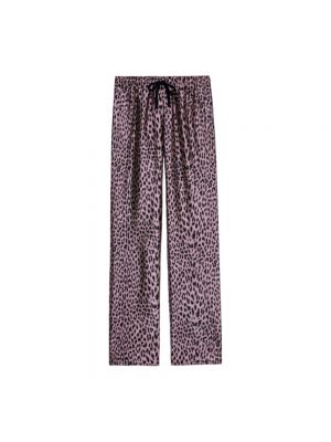 Jacquard hose mit leopardenmuster Zadig & Voltaire pink