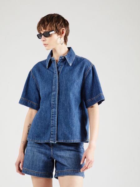 Camicia jeans French Connection blu
