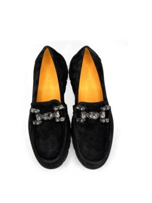 Loafers de ante Mara Bini negro