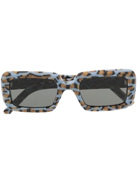 Sonnenbrille mit print mit leopardenmuster Saint Laurent Eyewear
