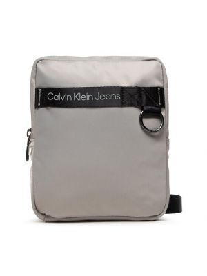 Taška přes rameno Calvin Klein Jeans šedá