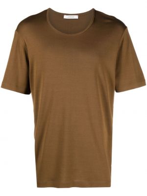 T-shirt aus baumwoll mit rundem ausschnitt Lemaire