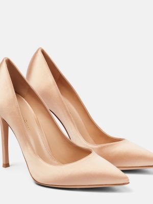 Sateng pumps Gianvito Rossi rosa