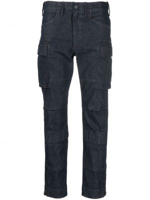 „cargo“ stiliaus kelnės su kišenėmis Ralph Lauren Rrl mėlyna