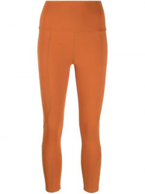 Pantalon de sport taille haute Live The Process orange