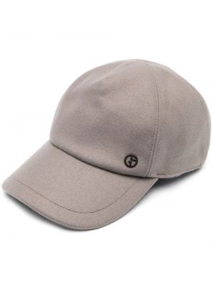 Brodert cap Giorgio Armani brun