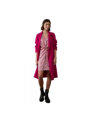 Abrigo de lana Iblues rosa