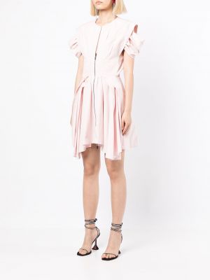 Mini šaty Maticevski růžové