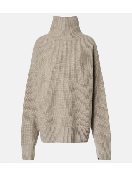 Kashmir striktrøje Extreme Cashmere grøn