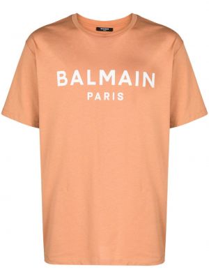 T-shirt Balmain brun