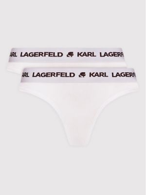 Stringai Karl Lagerfeld balta