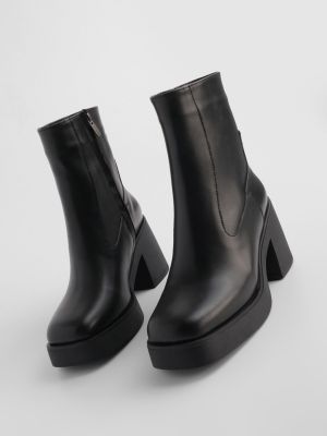 Členkové topánky Marjin čierna