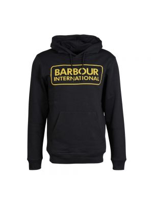 Bluza z kapturem Barbour czarna