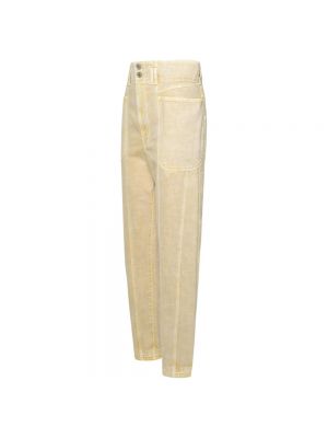 Straight jeans Isabel Marant Etoile beige