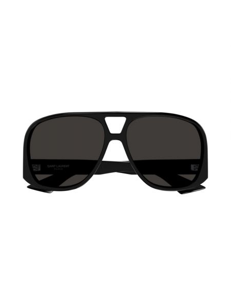 Okulary przeciwsłoneczne oversize Saint Laurent czarne