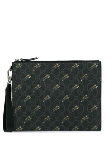 Чанта тип „портмоне“ с тигров принт Gucci Pre-owned