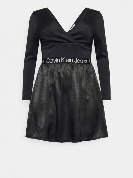 Sukienka Calvin Klein Jeans Plus czarna
