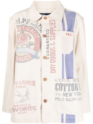 Риза бродирана с принт Polo Ralph Lauren
